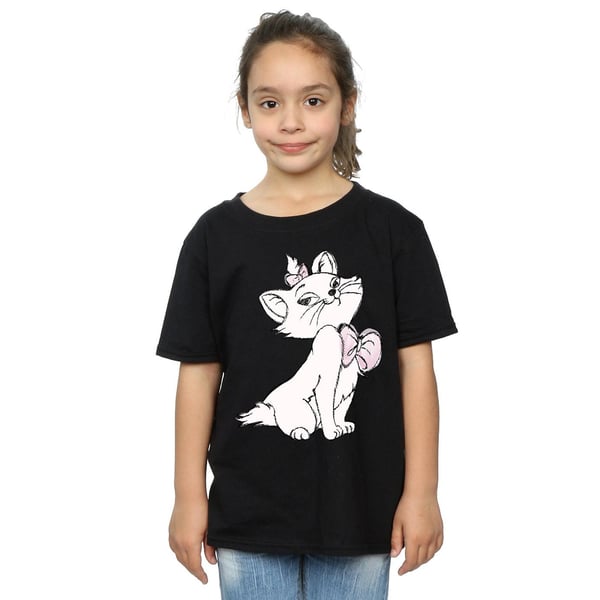 Aristocats Tyttöjen Marie Puuvilla T-paita