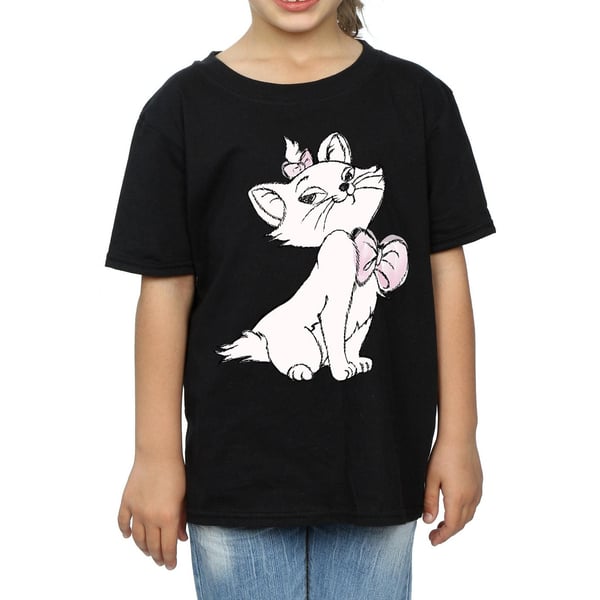 Aristocats Tyttöjen Marie Puuvilla T-paita