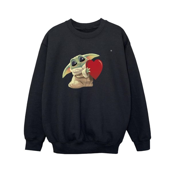 Star Wars Boys The Mandalorian The Kids With Heart Sweatshirt