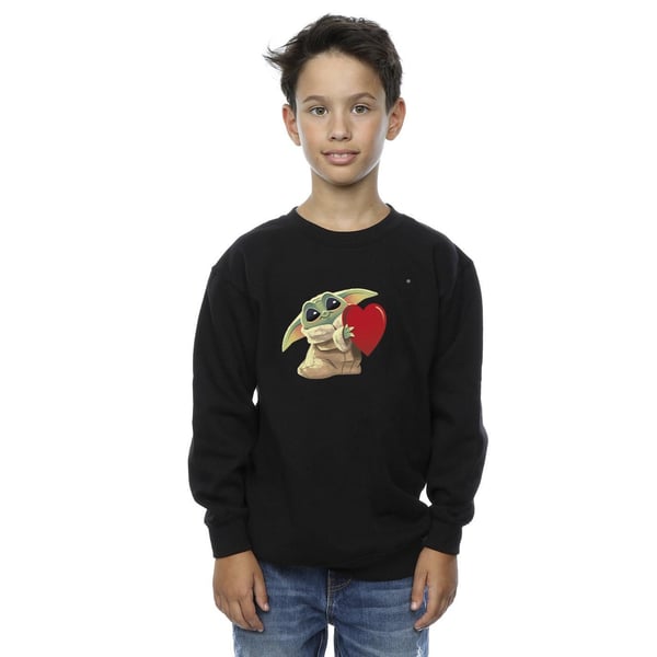 Star Wars Boys The Mandalorian The Kids With Heart Sweatshirt