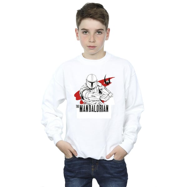Star Wars Boys The Mandalorian Mando Shoots Sweatshirt