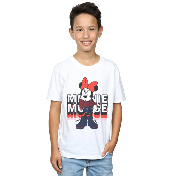 Disney Boys Minnie Mouse In Hoodie T-Shirt
