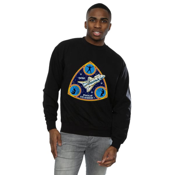 NASA Mens Classic Spacelab Life Science Sweatshirt