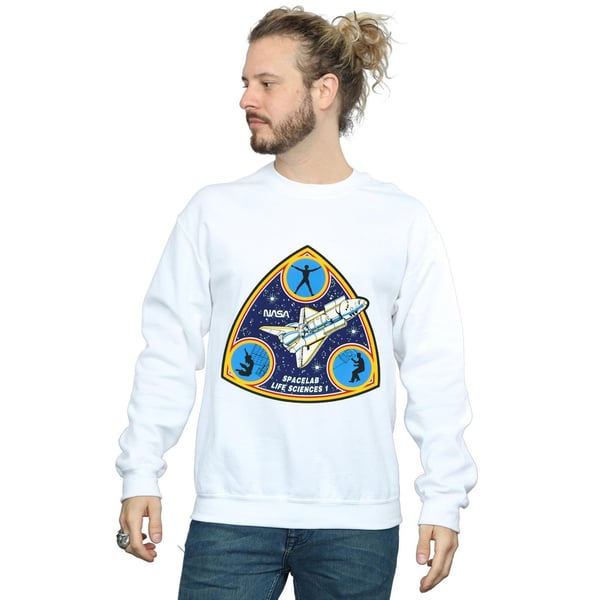 NASA Mens Classic Spacelab Life Science Sweatshirt