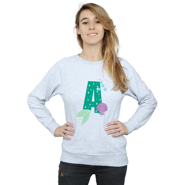 Disney Womens/Ladies Alphabet A Is For Ariel Sweatshirt