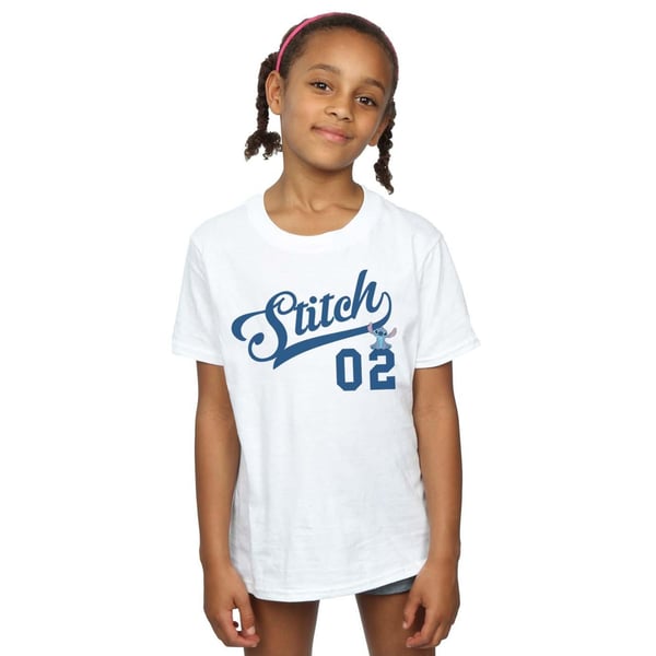 Disney Girls Lilo And Stitch Athletic Cotton T-Shirt