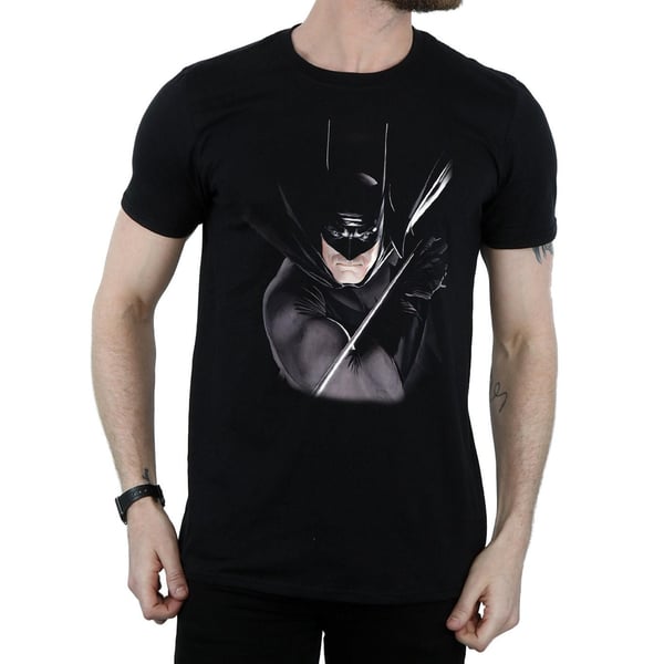 Batman Miesten Alex Ross Puuvilla T-paita