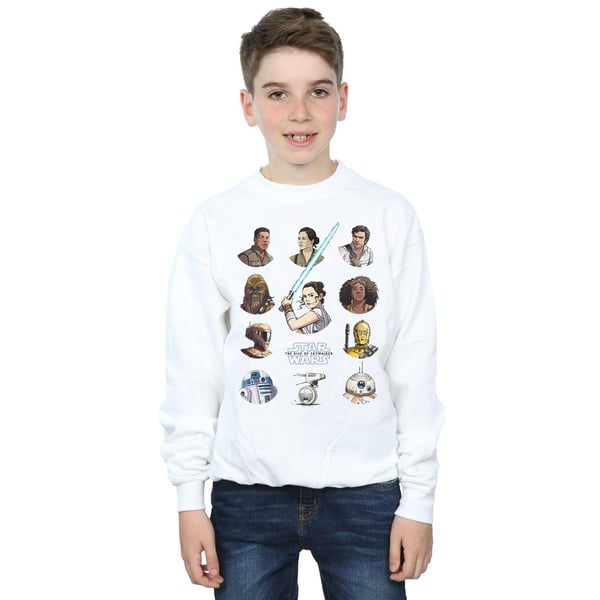Star Wars: The Rise of Skywalker Boys Star Wars The Rise Of Skywalker Resistance Character Line Up Sweatshirt