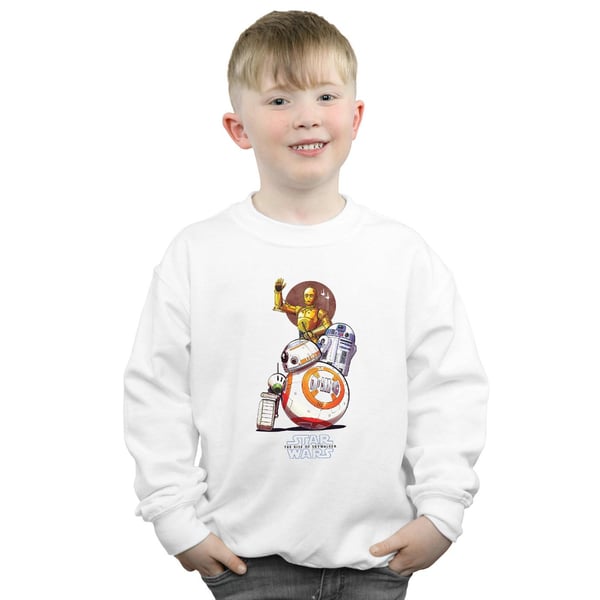 Star Wars: The Rise of Skywalker Boys Star Wars The Rise Of Skywalker Droids Illustration Sweatshirt