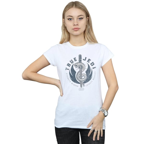 Star Wars: The Rise of Skywalker Womens/Ladies Star Wars The Rise Of Skywalker True Jedi Blue Cotton T-Shirt