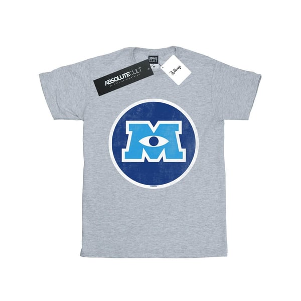 Disney Womens/Ladies Monsters University Monster Emblem Cotton Boyfriend T-Shirt