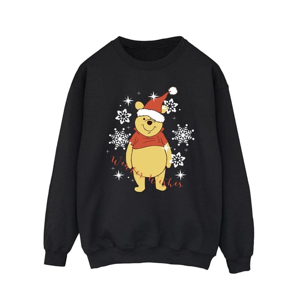 Disney Mens Winnie The Pooh Winter Wishes Sweatshirt