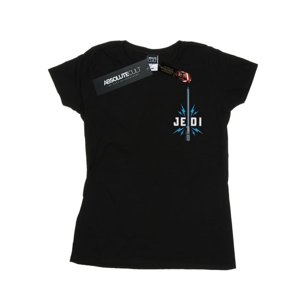 Star Wars: The Rise of Skywalker Womens/Ladies Star Wars The Rise Of Skywalker Jedi Badge Breast Print Cotton T-Shirt