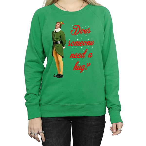 Elf Womens/Ladies Hug Buddy Sweatshirt