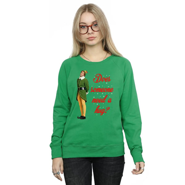 Elf Womens/Ladies Hug Buddy Sweatshirt