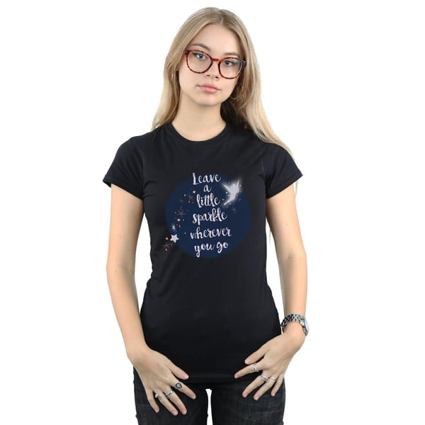Disney Womens/Ladies Tinker Bell A Little Sparkle Cotton T-Shirt