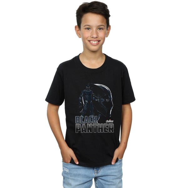Avengers Infinity War Boys Black Panther Cotton T-Shirt