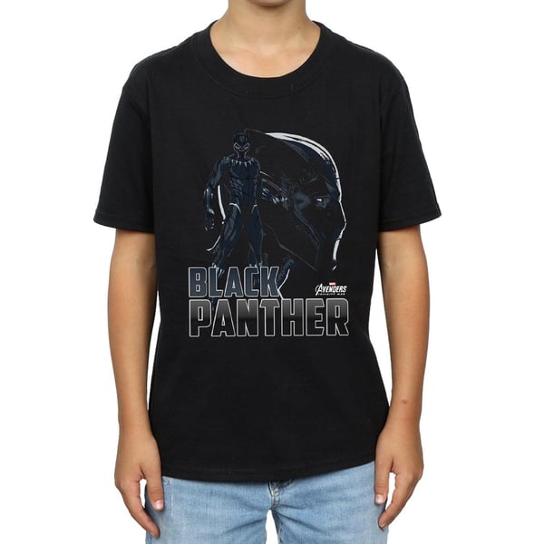 Avengers Infinity War Boys Black Panther Cotton T-Shirt