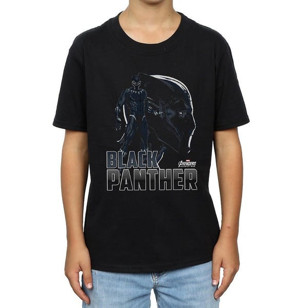 Avengers Infinity War Boys Black Panther Cotton T-Shirt