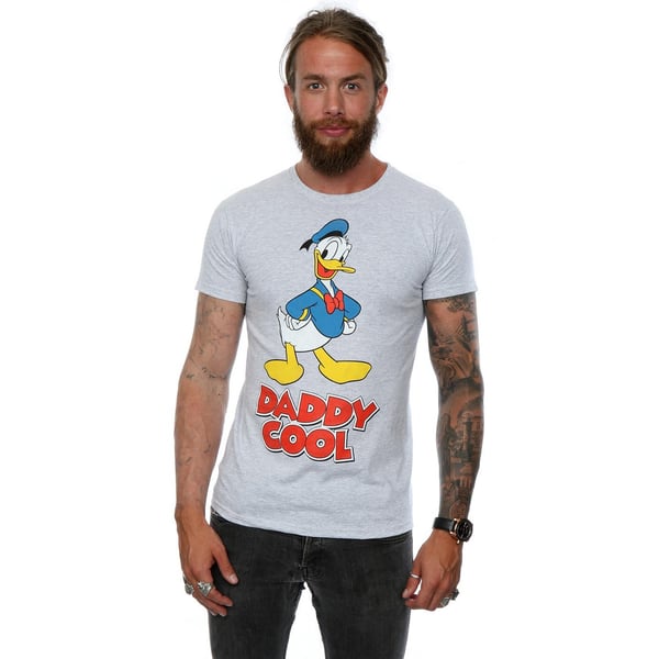 Disney Mens Donald Duck Daddy Cool T-Shirt