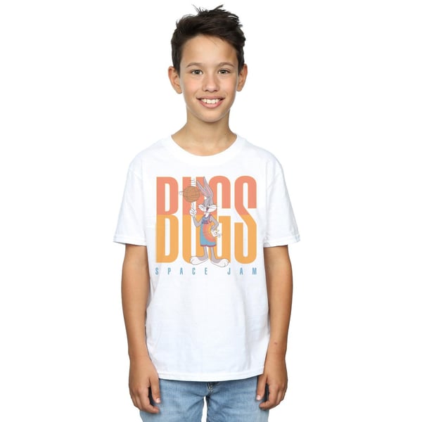 Space Jam: A New Legacy Boys Bugs Bunny Basketball Spin T-Shirt