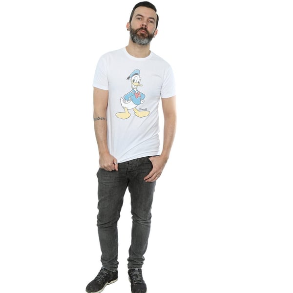 Disney Mens Donald Duck Classic Donald T-Shirt