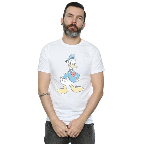 Disney Mens Donald Duck Classic Donald T-Shirt