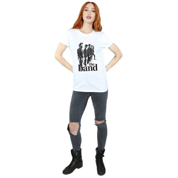 The Band Womens/Ladies Line Up Cotton Boyfriend T-Shirt