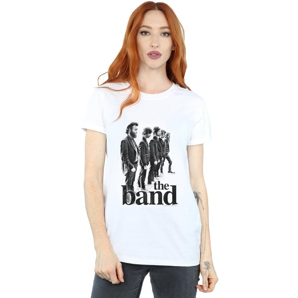 The Band Womens/Ladies Line Up Cotton Boyfriend T-Shirt