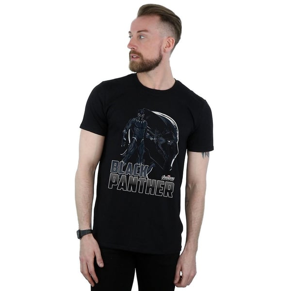 Avengers Infinity War Miesten Musta Pantteri Puuvilla T-paita