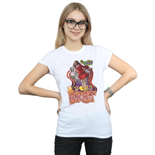 Willy Wonka And The Chocolate Factory Womens/Ladies Spoiled Brat Cotton T-Shirt