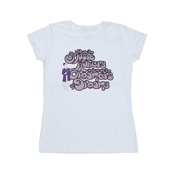Willy Wonka Womens/Ladies Dreamers Text Cotton T-Shirt