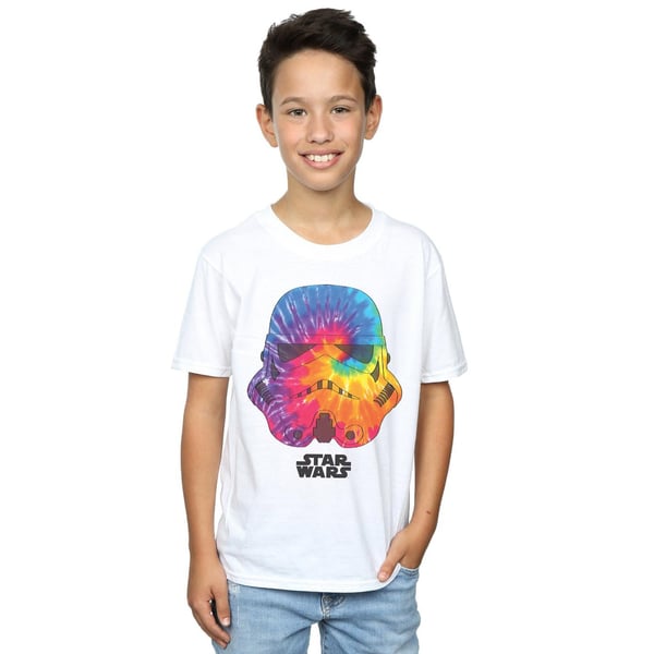 Star Wars Boys Stormtrooper Saturn Helmet T-Shirt