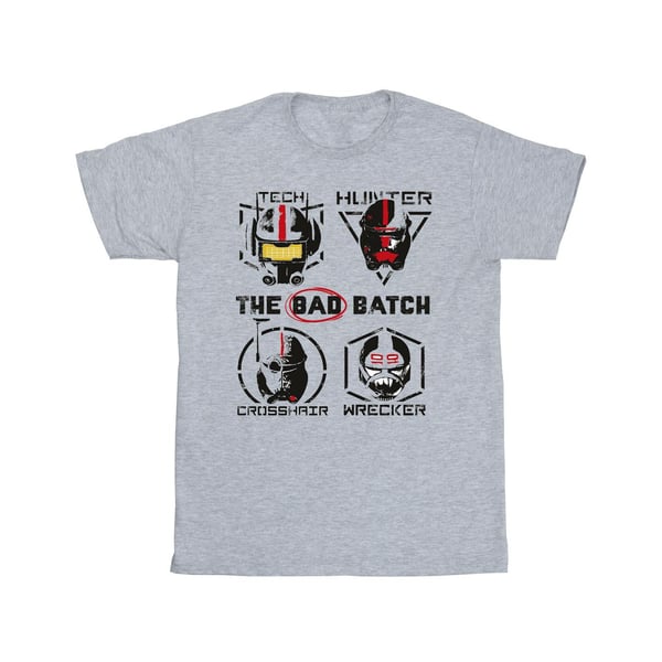 Star Wars: Bad Batch Girls Clone Force 99 Cotton T-Shirt