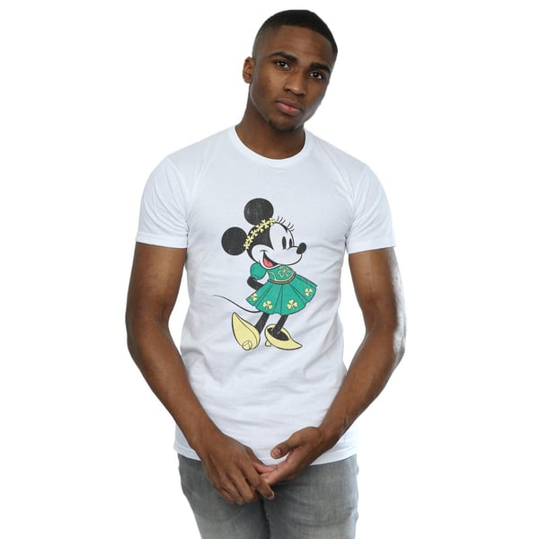 Disney Mens Minnie Mouse St Patrick´s Day Costume T-Shirt