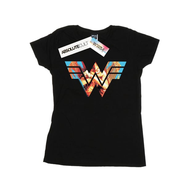 DC Comics Womens/Ladies Wonder Woman 84 Symbol Crossed Arms Cotton T-Shirt