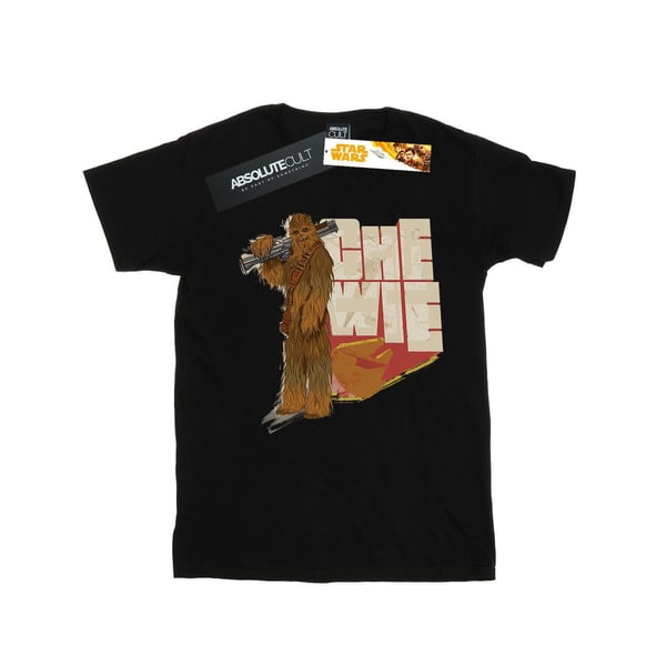 Star Wars Girls Solo Chewie Falcon Cotton T-Shirt