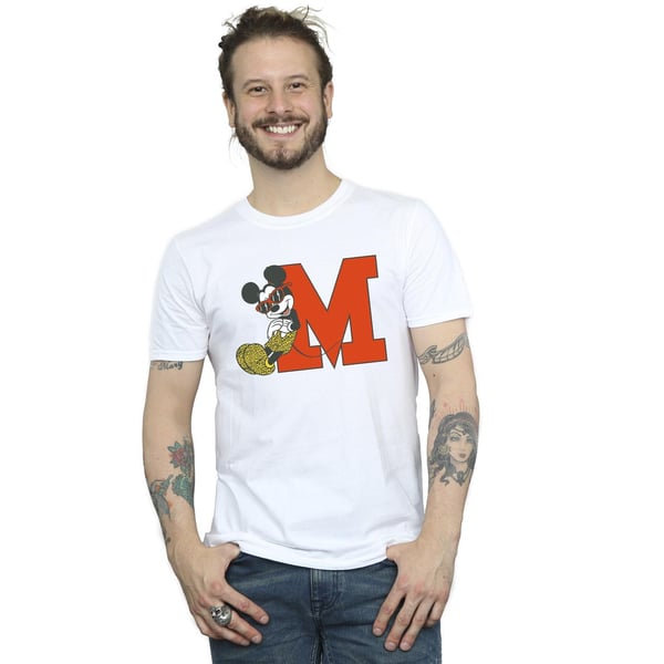 Disney Mens Mickey Mouse Leopard Trousers T-Shirt