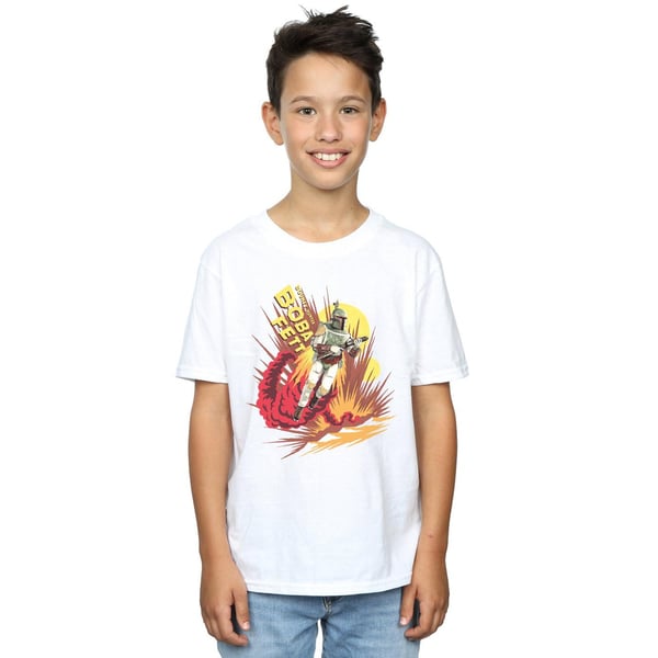 Star Wars Boys Boba Fett Rocket Powered T-Shirt