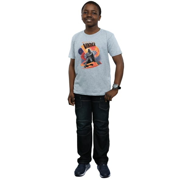 Star Wars Boys Darth Vader Swirling Fury T-Shirt