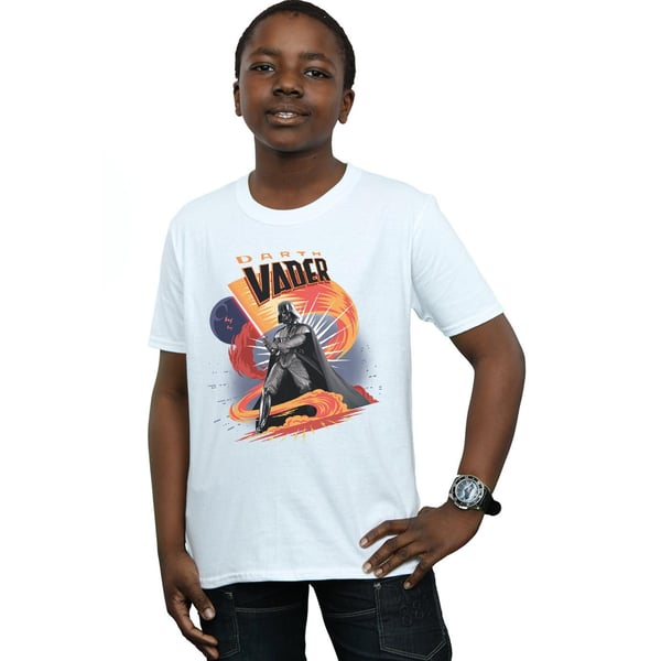 Star Wars Boys Darth Vader Swirling Fury T-Shirt