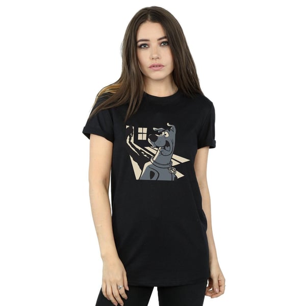 Scooby Doo Womens/Ladies Shadow Ghost Cotton Boyfriend T-Shirt