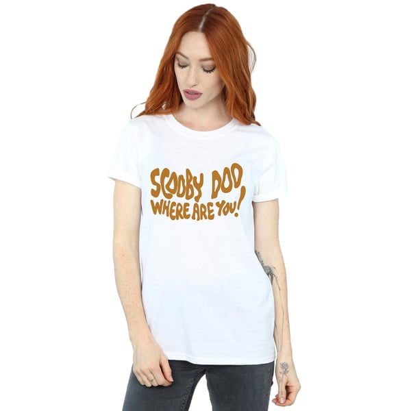 Scooby Doo Womens/Ladies Where Are You Spooky Cotton Boyfriend T-Shirt