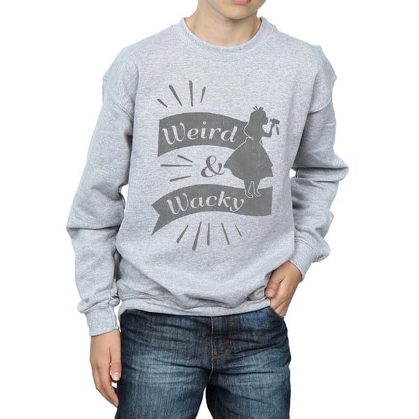 Disney Boys Alice In Wonderland Weird And Wacky Sweatshirt