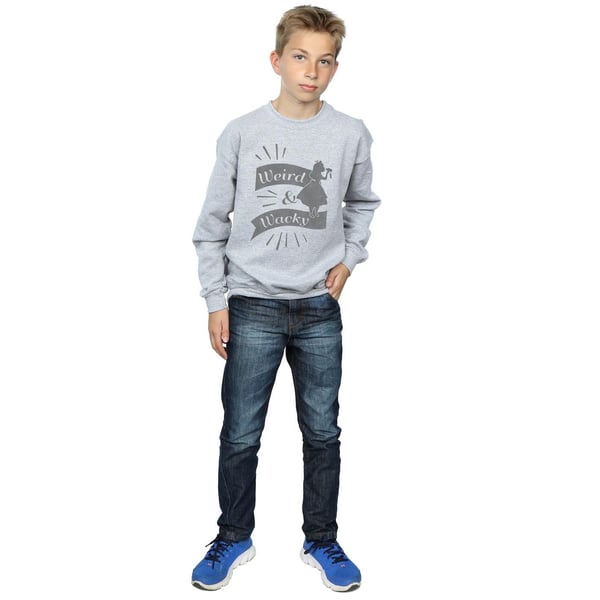 Disney Boys Alice In Wonderland Weird And Wacky Sweatshirt