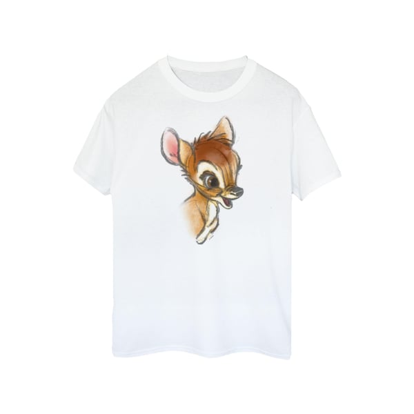 Disney Womens/Ladies Bambi Drawing Cotton T-Shirt