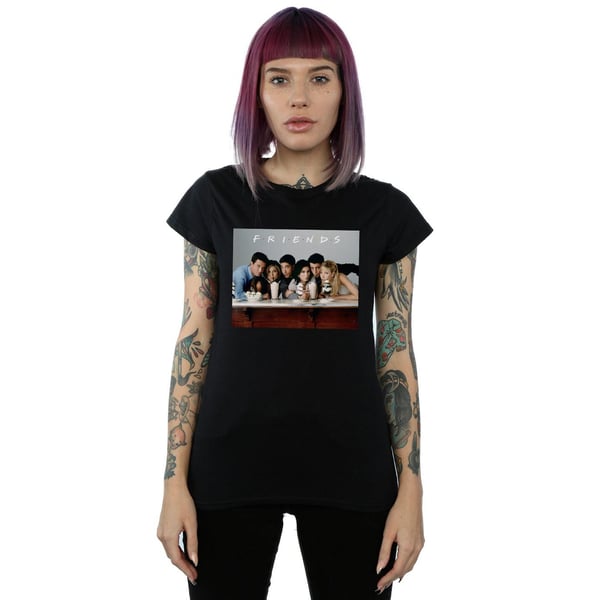 Friends Womens/Ladies Group Photo Milkshakes Cotton T-Shirt