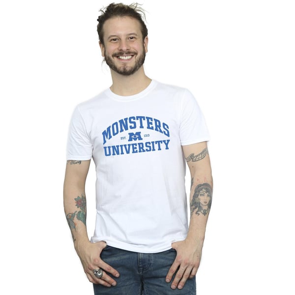 Disney Miesten Monsters University Logo T-paita