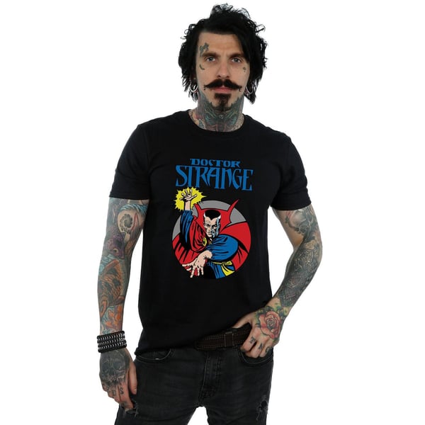 Marvel Mens Doctor Strange Circle T-Shirt