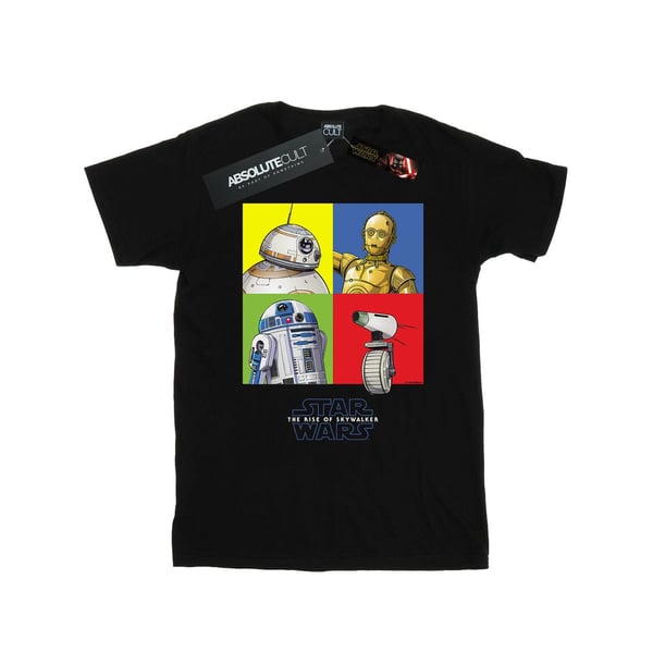 Star Wars: The Rise of Skywalker Boys Star Wars The Rise Of Skywalker Droid Squares T-Shirt